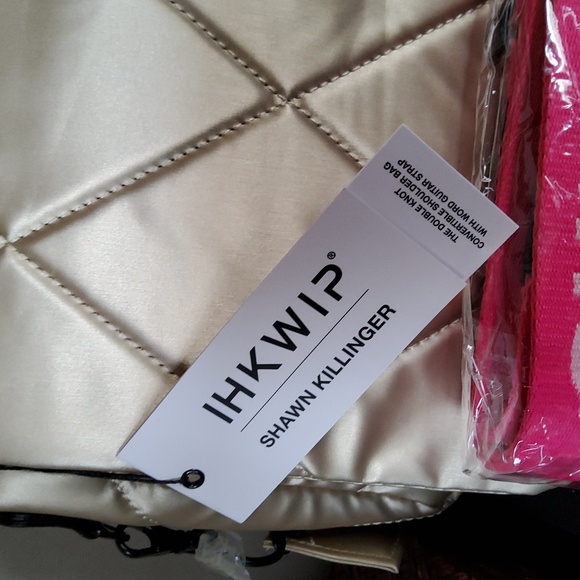 NWT Shawn Killinger Champagne Shine Bag - Picture 4 of 4